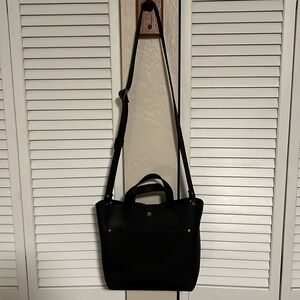 Portland Leather Black Crossbody